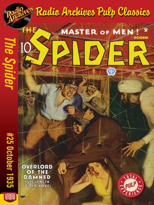 cover image of The Spider #25